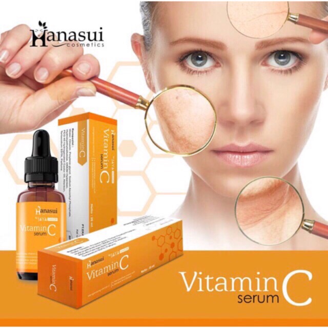 ✿ELYSABETHME✿ ⓗⓐⓝⓐⓢⓤⓘ Serum c hanasui collagen kuning untuk memperbaiki skin  barrier mencerahkan kulit