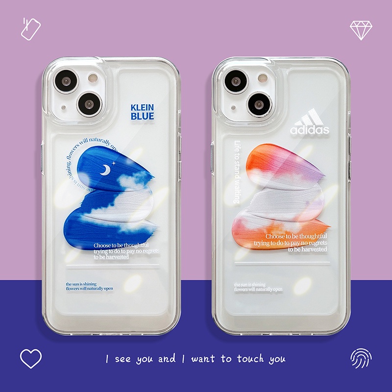 Case TPU Transparan Desain Ads Untuk Iphone 7 8 Plus Xr X Xs Xsmax 11 12 13 Pro Max