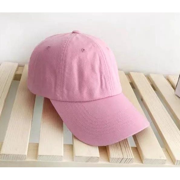 Topi polos cakop besi rapell ori pria dan wanita murah