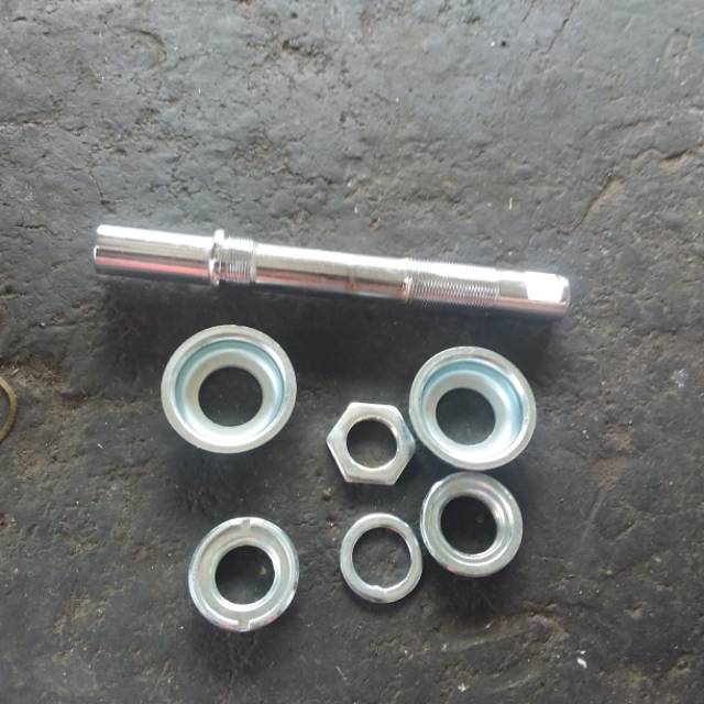 as tengah sepeda onthel keroncong komplit