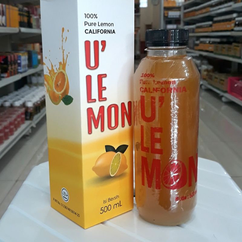 

Minuman sari buah lemon U'Lemon 500 mL