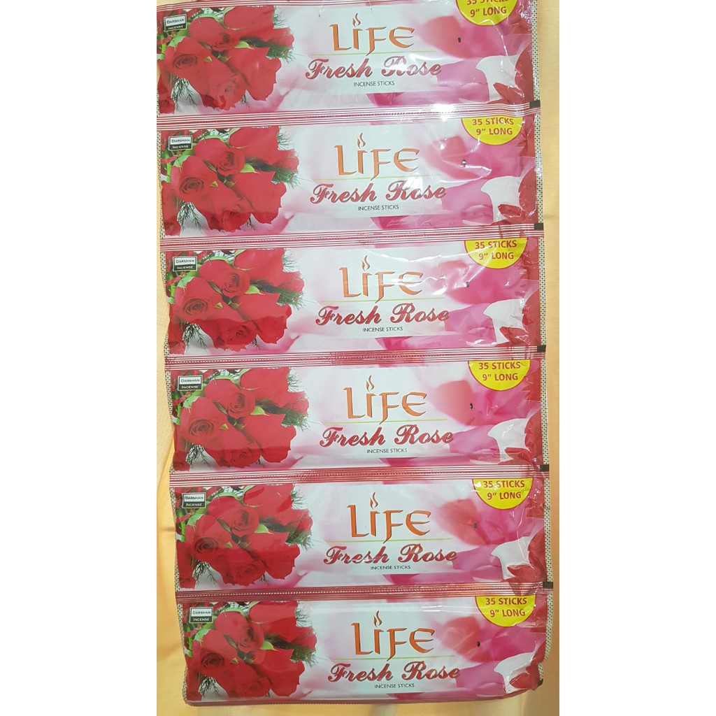 Dupa Hio Fresh Rose Renteng isi 35 batang By Darshan Life India