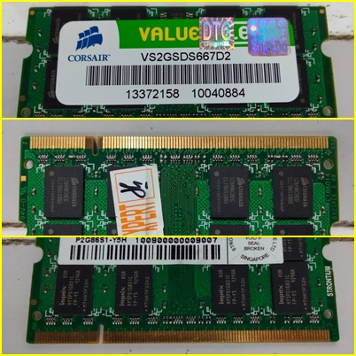 2 Gb DDR2 DDR 2 Ram Notebook dan Laptop