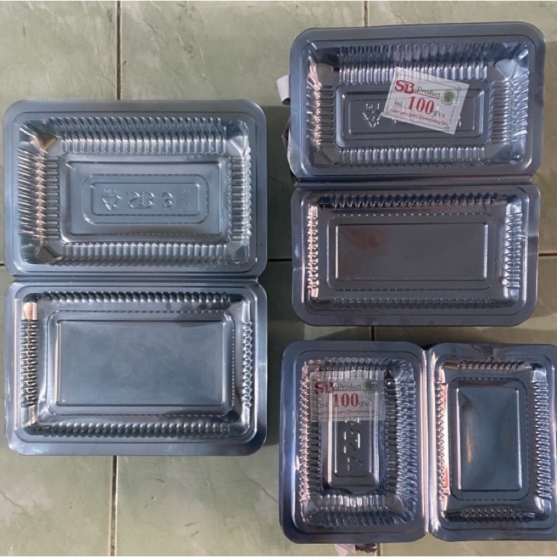 KOTAK MIKA UKURAN SB3,SB4,SB5 (100 PCS)