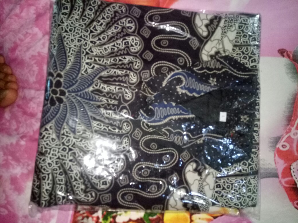 Wisanggeni Kemeja Batik Pria Full Furing Bahan Katun Sragenan