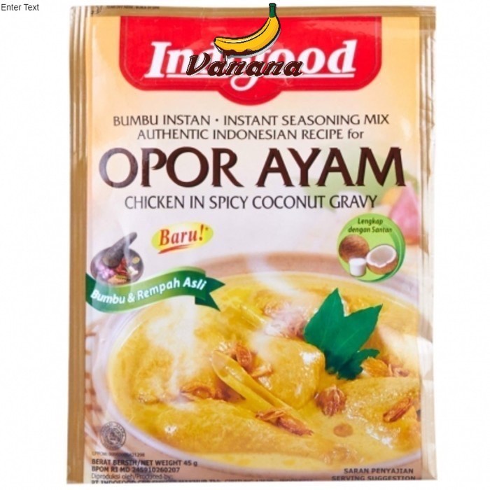 

Indofood Opor Ayam 50gr Bumbu Masak Instant