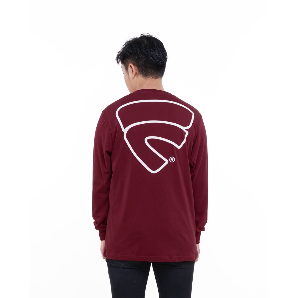 KAOS LENGAN PANJANG FRIDAY KILLER JUMBO SIZE | 19 PRIDE MAROON LONGSLEEVE