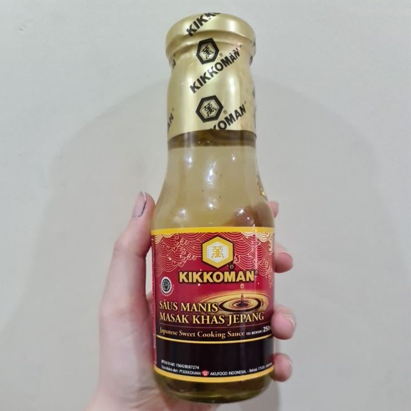 

Kikkoman Saus Manis Masak Khas Jepang 250 gr Japanese Sweet Cooking Sauce / Mirin 250gr