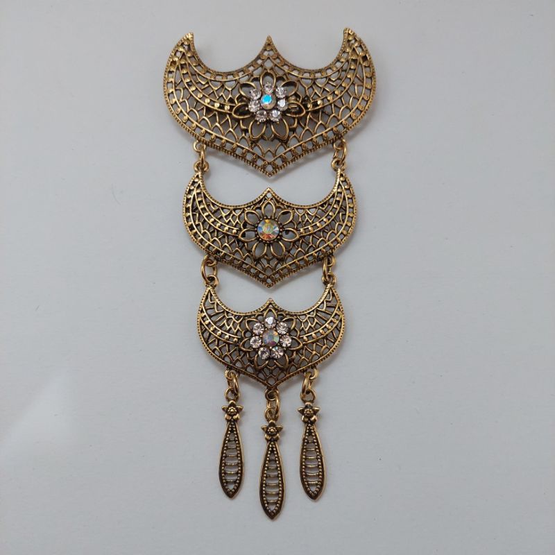 Bros kutubaru bros kebaya bros jurai bros murah-Motif 2 kuning bakar