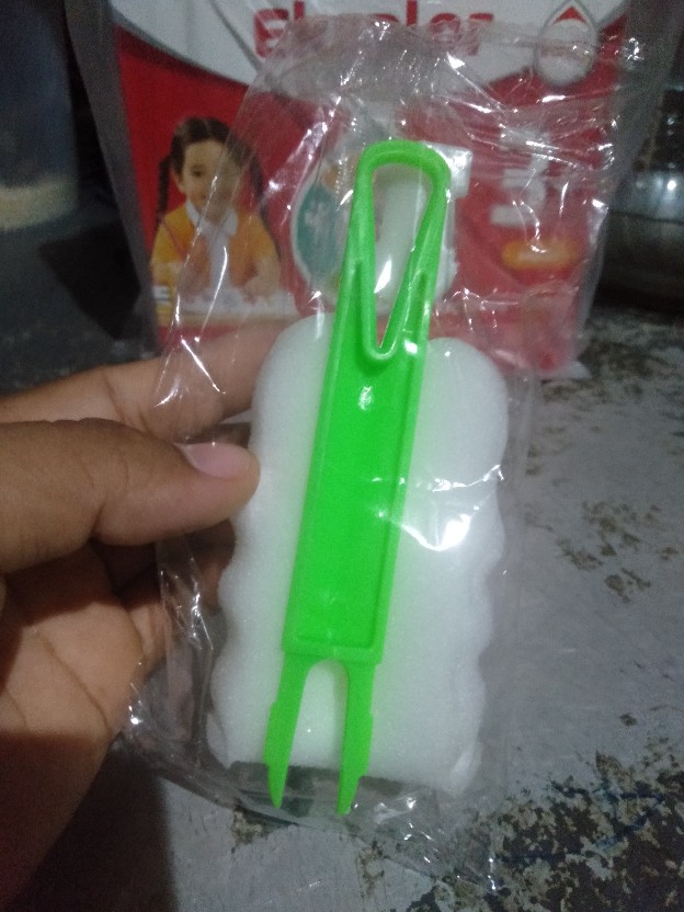 Spons Gagang Alat Pembersih Botol Dan Gelas