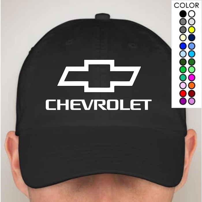 Topi Pria TOPI BASEBALL CAPS CHEVROLET | CUSTOM | SABLON | 34T(A3P3) Topi Baseball Pria Distro Topi 