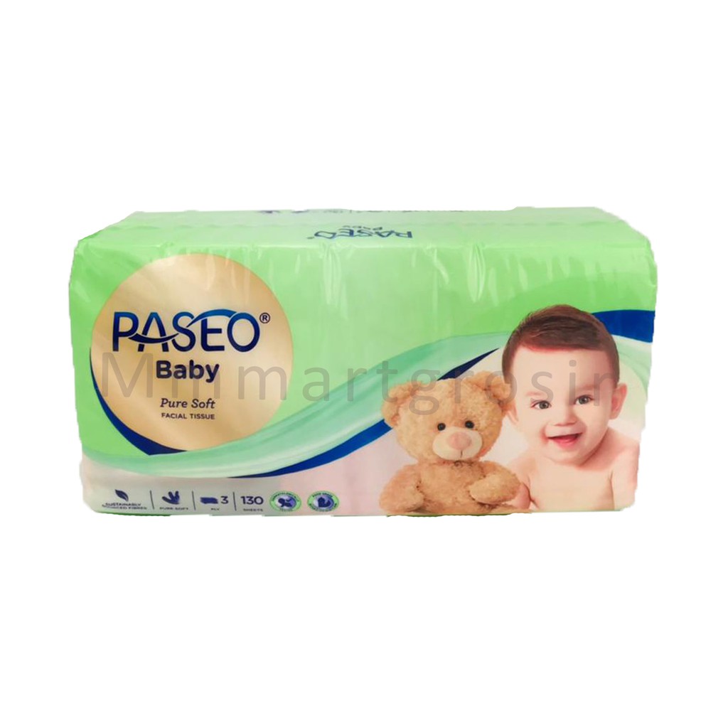 Paseo Baby / Pure Soft / Facial Tissue / 3ply 130sheets