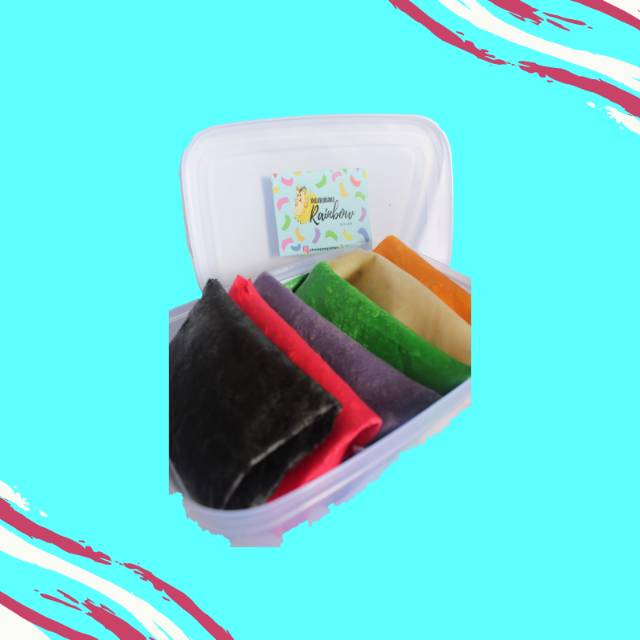 

Kebab pisang rainbow frozen