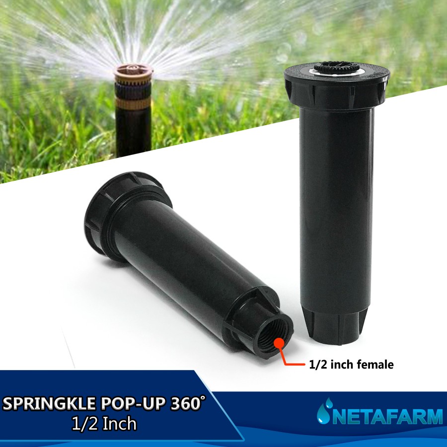 Sprinkler Pop-Up Auto Rotating 360° 1/2&quot; 1804 SAM - 1 Pcs