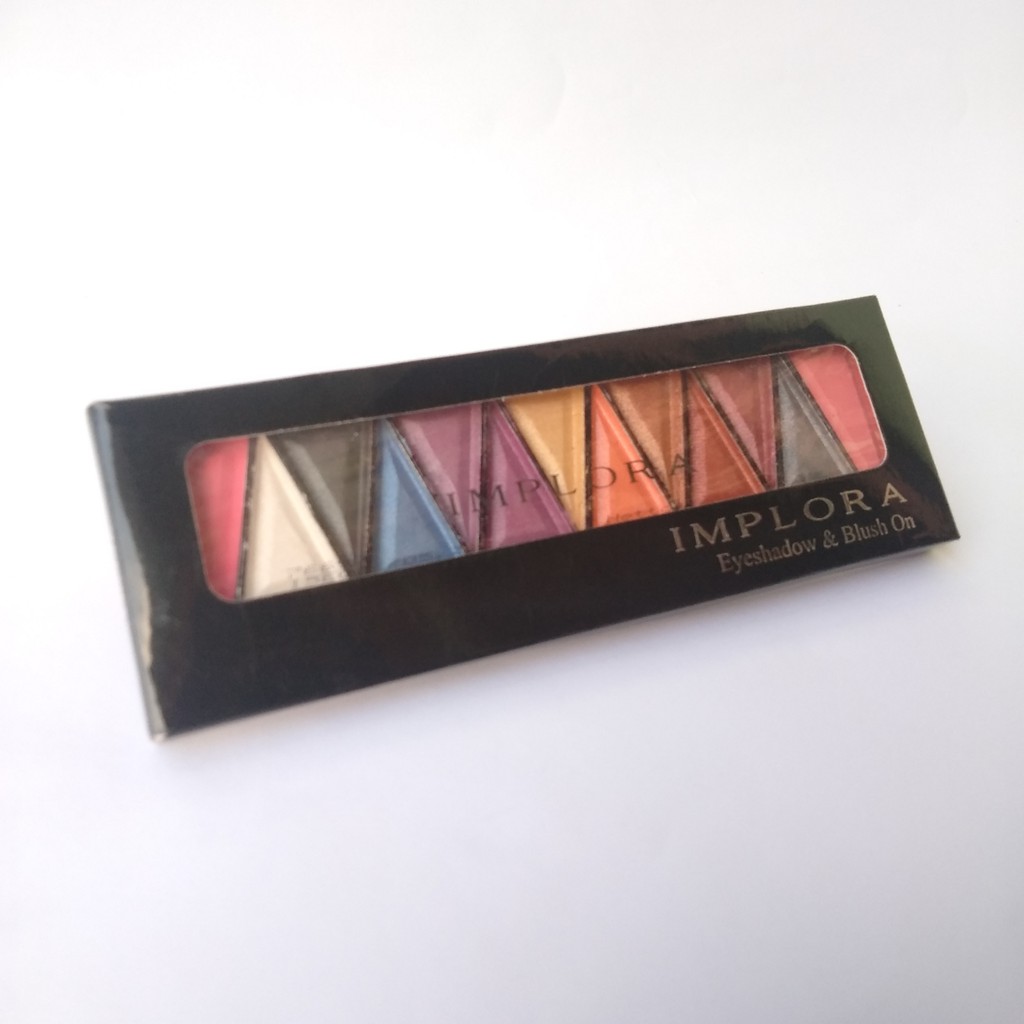 Implora Eyeshadow and Blush On Segitiga 7669D 13 Warna