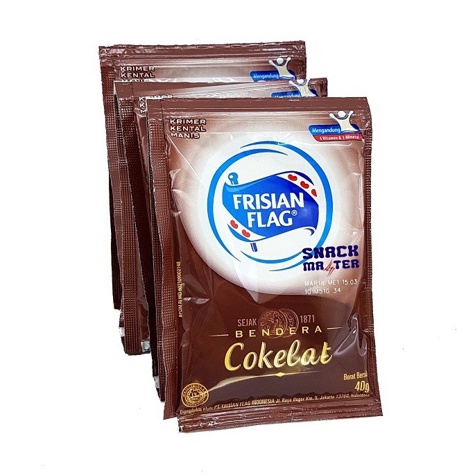 

Frisian Flag Kental Manis Choco Sachet 6's