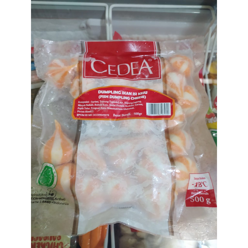 

☀FICUNGSTORE☀Cedea Fish dumpling cheese 500gr
