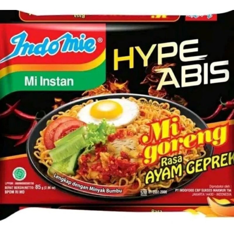 

Indomie geprek