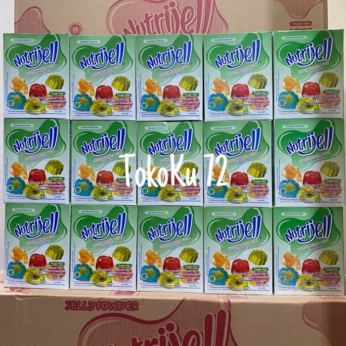 

ORIGINAL MURAH Nutrijell Melon 15 gr per box isi 12 pcs