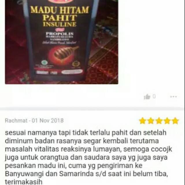 

Madu Hitam Pahit Insuline