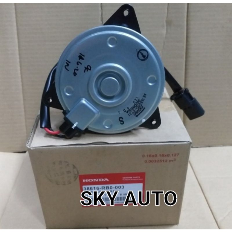 MOTOR FAN RADIATOR MOTOR COOLING FAN ORI HONDA HRV TH 2014-2017