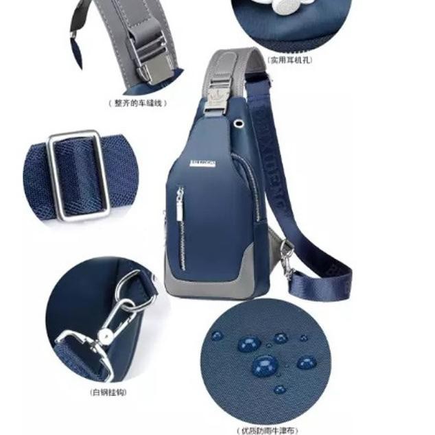 ♝ TANMESSO 5IN1 TAS BONUS JAM &DOMPET,USBPORT&HEADSET ✭