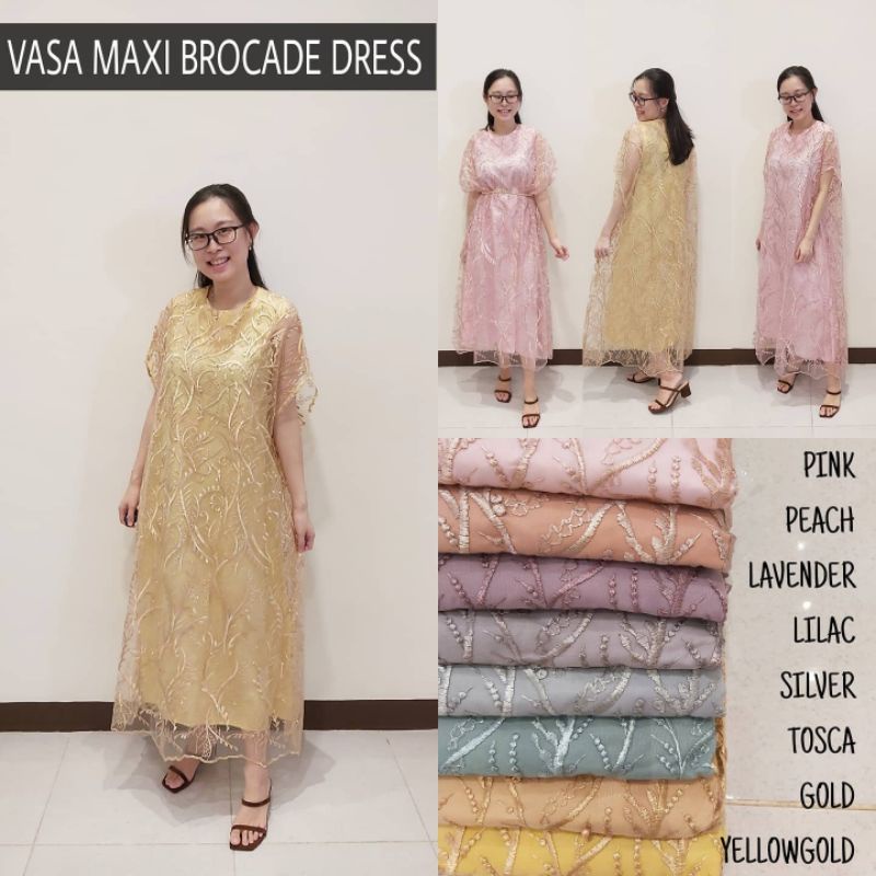 OSH.clothing - Vasa Maxi Brocade Dress