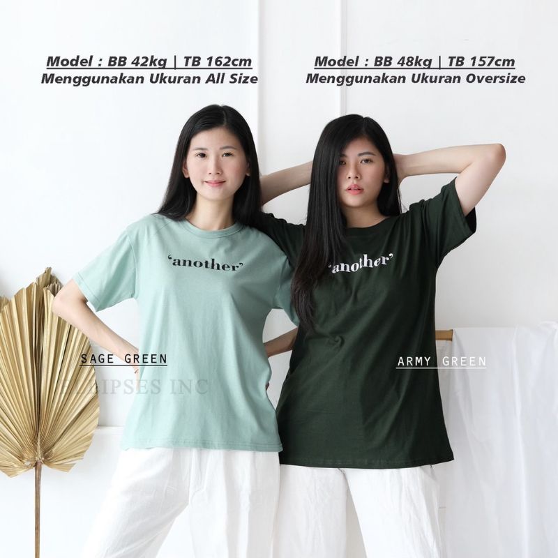 KAOS OVERSIZED SAGE GREEN & ARMY GREEN