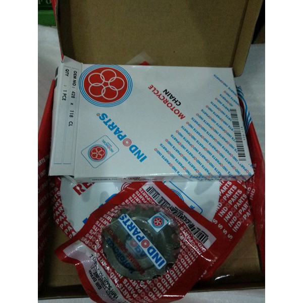 onderdil Gear Set-Gir Set Yamaha Scorpio Merk Indopart jaminan