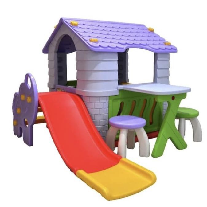Rumah Rumahan Bighappy Playhouse Tobebe Ayunan Prosotan Perosotan Anak