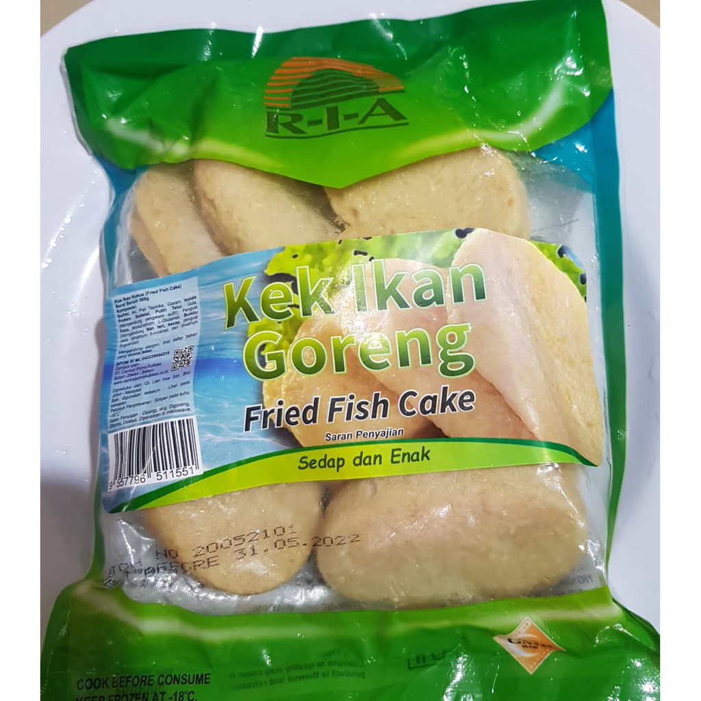 

RIA kek ikan goreng/fried fish cake