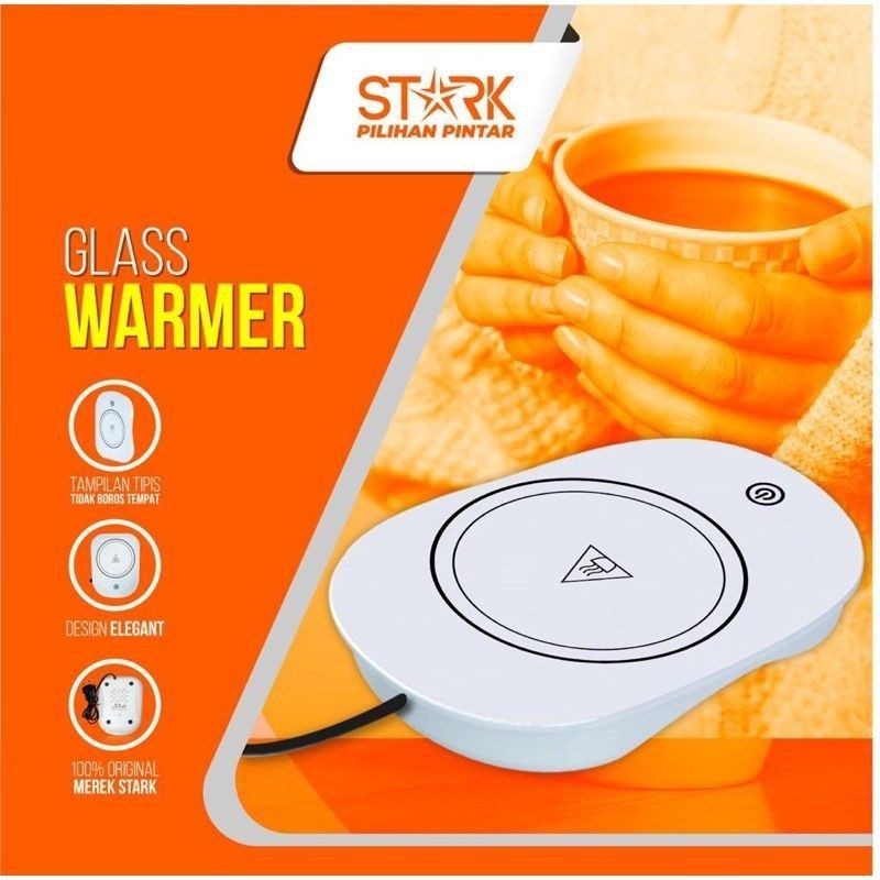 Tatakan gelas elektrik portable / Penghangat minuman Elektrik / Electric glass warmer STARK  STGW001