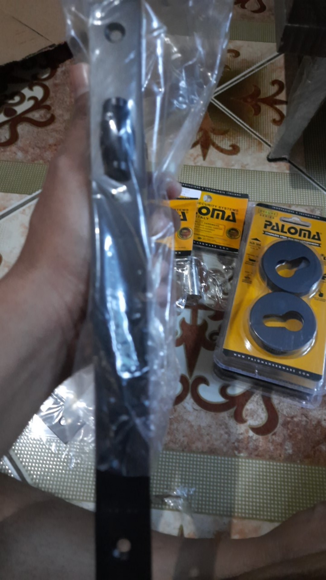 Body Kunci Paloma Mlp 538 Deluxe Pelor/roda 50mm Matte Black Hitam Sss