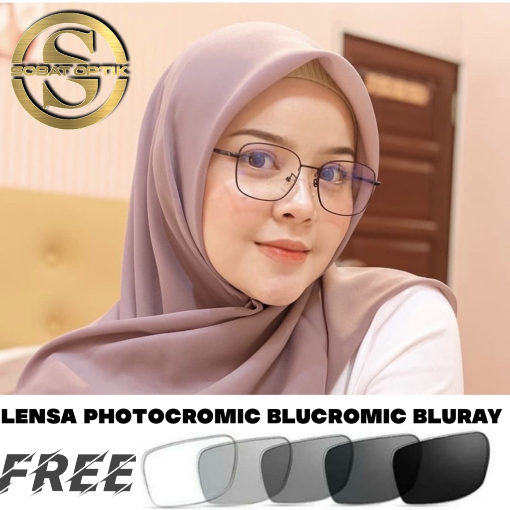 kacamata photocromic bluray blucromic anti radiasi komputer dan UV