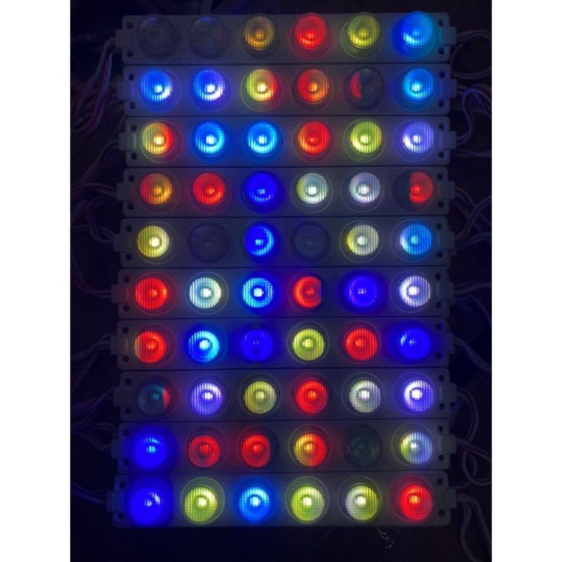 Samsung 6 mata/lampu kolong 6mata rgb warna warni 12-24volt