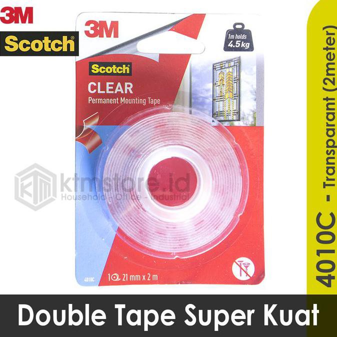 

Kualitas Terbaik] 3M Scotch Double Tape Vhb Mounting Transparant 4010C 21 Mm X 2 M