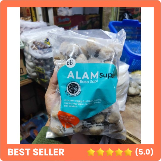 

BASO ALAM DAGING SAPI MINI LEZAT NIKMAT ISI 50PCS READY STOK