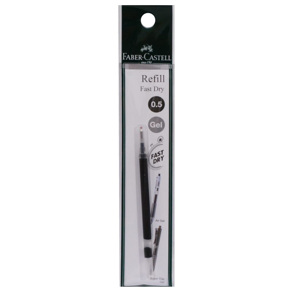 

Faber Castell Reffil Pulpen Fast Gel 0,5mm ( Hitam )