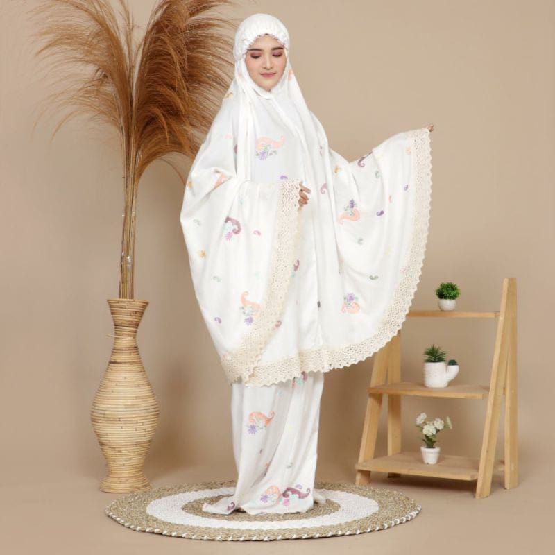 Mukena Rayon Starla Jumbo Dewasa