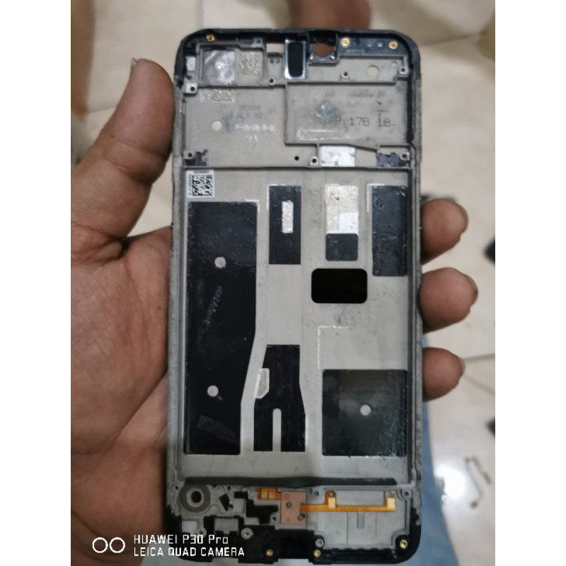 frame bezel tulang tatakan lcd oppo realme 2 realme c1 oppo a3s cph1853 original copotan