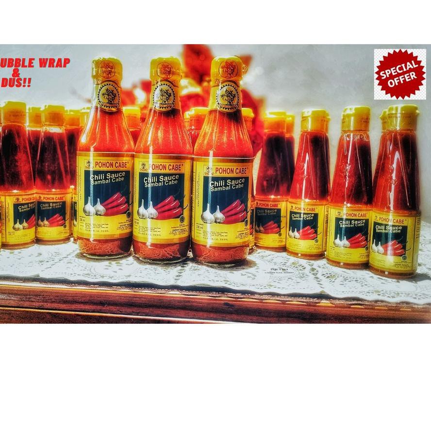 

U7Y♚ !!! Sambal pohon cabe 500ml & 330 ml Kirim Langsung