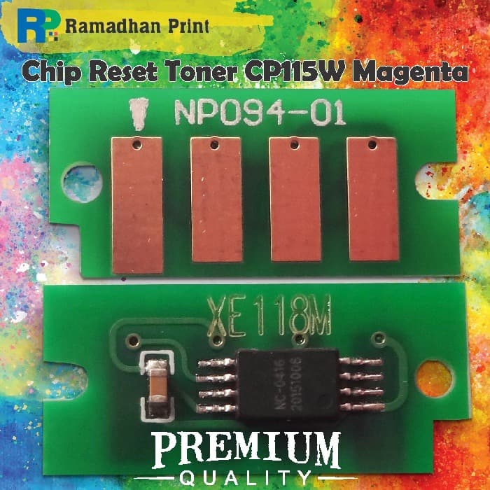 Chip CT202264-Xerox DocuPrint CP115 CP116 CP225 CM115 CM225 Magenta