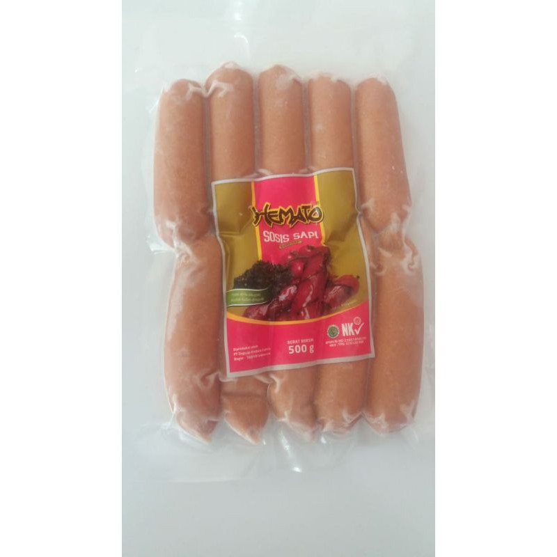 

Hemato Sosis Sapi Bakar Mini 500gr