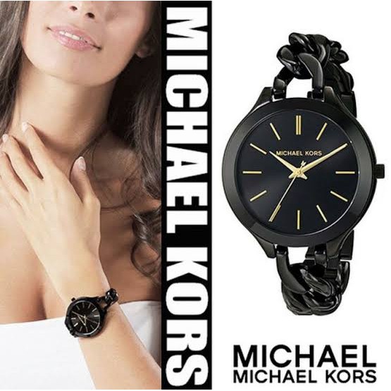 JAM TANGAN PRIA WANITA | RANTAI | KULIT | KARET | MURAH | WANITA MICHAEL KORS MK 3317 STRAP KERAMIK 