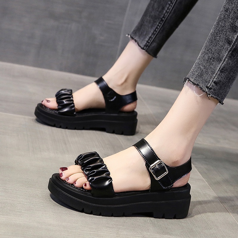 itx694, sandal flat wanita import fashion sandal wanita cantik dan terkiniian dan terlaris 5097