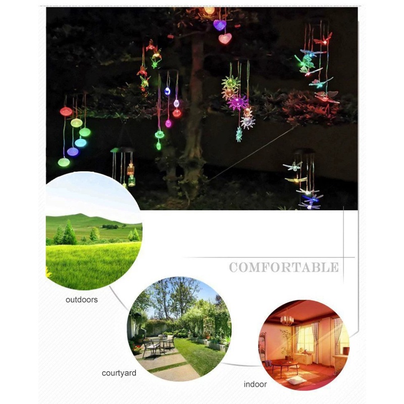 Christmas decoration indoor and outdoor lighting courtyard bedroom wedding New Year decoration solar OWT