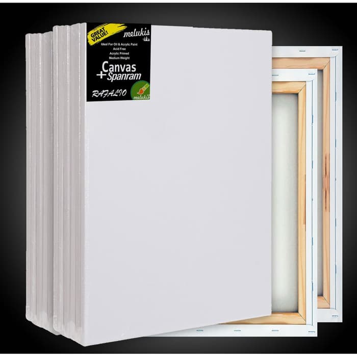 

(TERLARIS) Kanvas Lukis Premium 40x60cm Canvas Spanram 40 x 60 cm Melukis