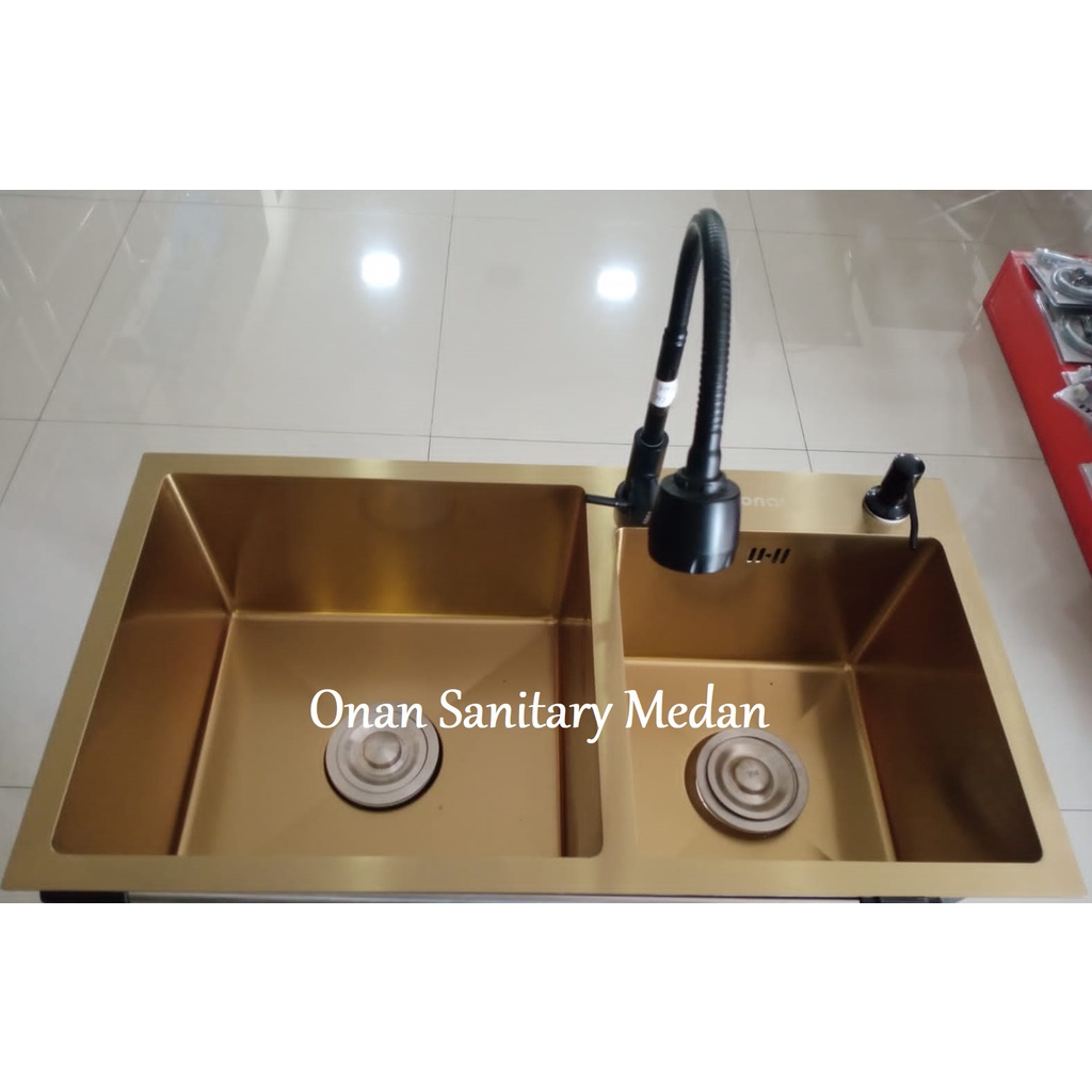 Kitchen Sink Onan 7541 Gold Komplit