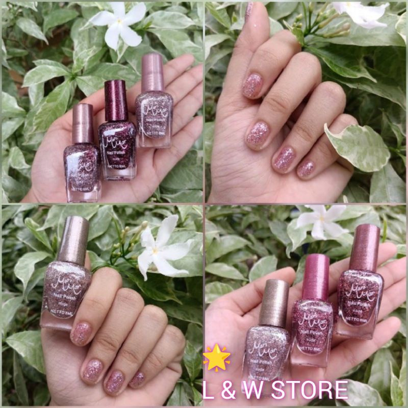 Marimar Kutek Glitter/Nail Polish Collection/Kutek Nudes/BPOM