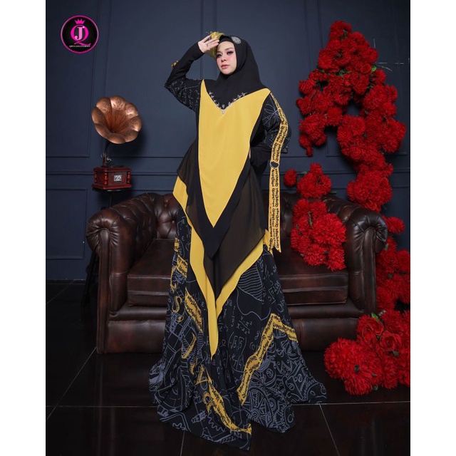 Gamis Syar'i Yasmin Ory By QISYAJAYA